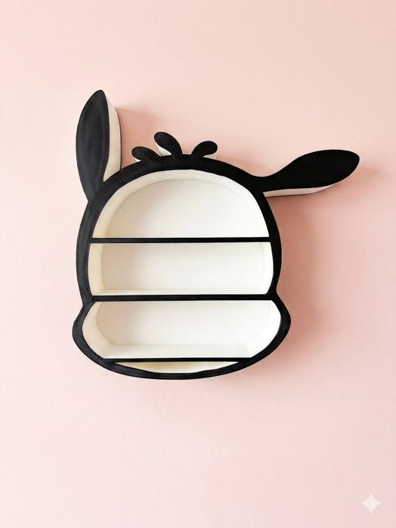 Pochacco Display Shelf, Sanrio Pochacco Collector Shelf, Mini Figure & Toy Display |3D Printed, room decor,