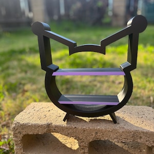 Kuromi display shelf kawaii room decor trinkets, Knick knacks, figurines, jewelry, accessory holder, hello kitty, Sanrio, 3D printed