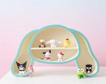 Cinnamoroll Hello Kitty Wall Shelf Decor Kawaii Sanrio Miniverse