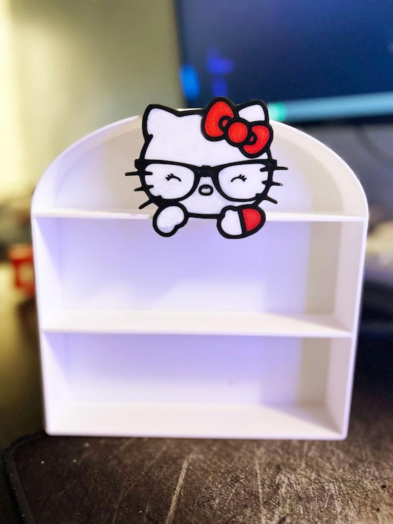 Hello Kitty Display Shelf: Kawaii Desk Decor, Geeky Gift - Etsy