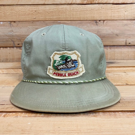 Vintage Rare 1960's Pebble Beach Hat, Pebble Beach