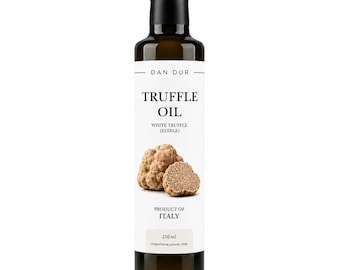 Azeite de Trufa Premium 250ml, Prensado a Frio, Azeite Gourmet Infundido para Saladas, Pães e Culinária. Azeite de Trufa Prensado a Frio para Saladas, Pães e Culinária.