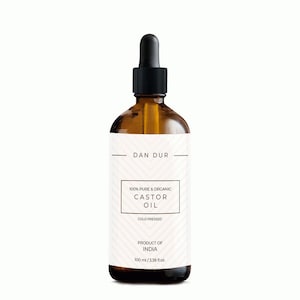Aceite de ricino 100% puro y orgánico 100 ml/50 ml/30 ml