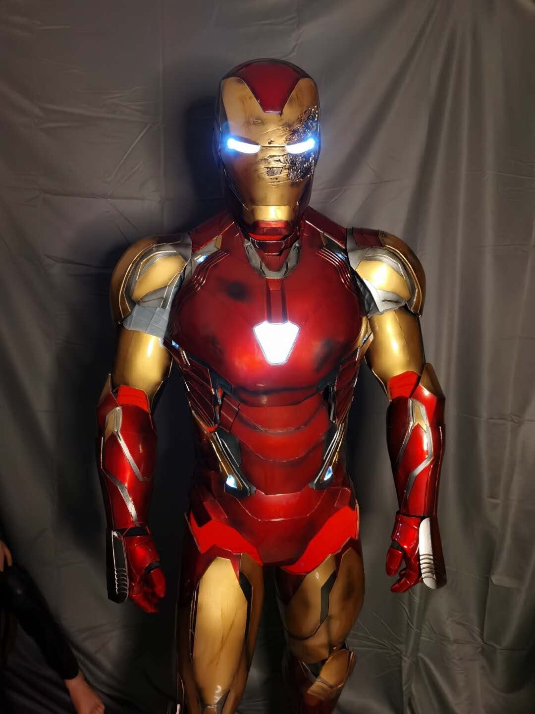 Custom made Iron Man Suit MK LXXXV The End Game Suit Etsy