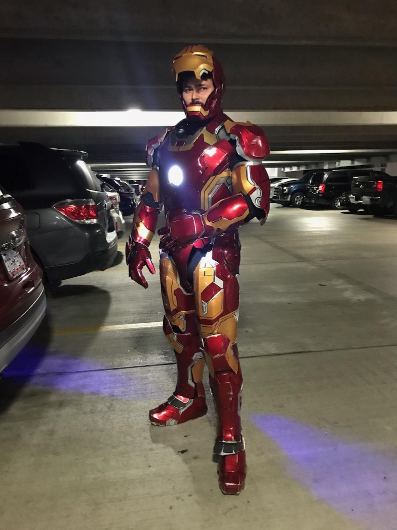Maßgeschneiderte Iron Man Anzug MK XLIII die Avengers 2 Anzug | Etsy