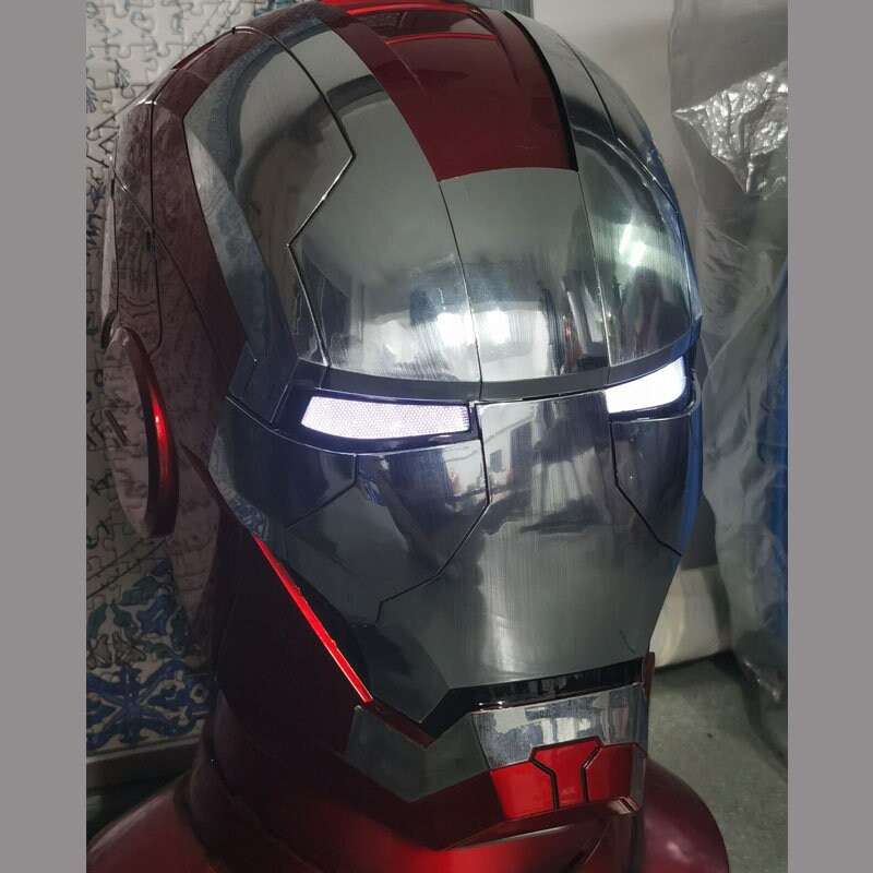 Iron Man MK5 Helmet With Advanced Motorized Face Plates Etsy