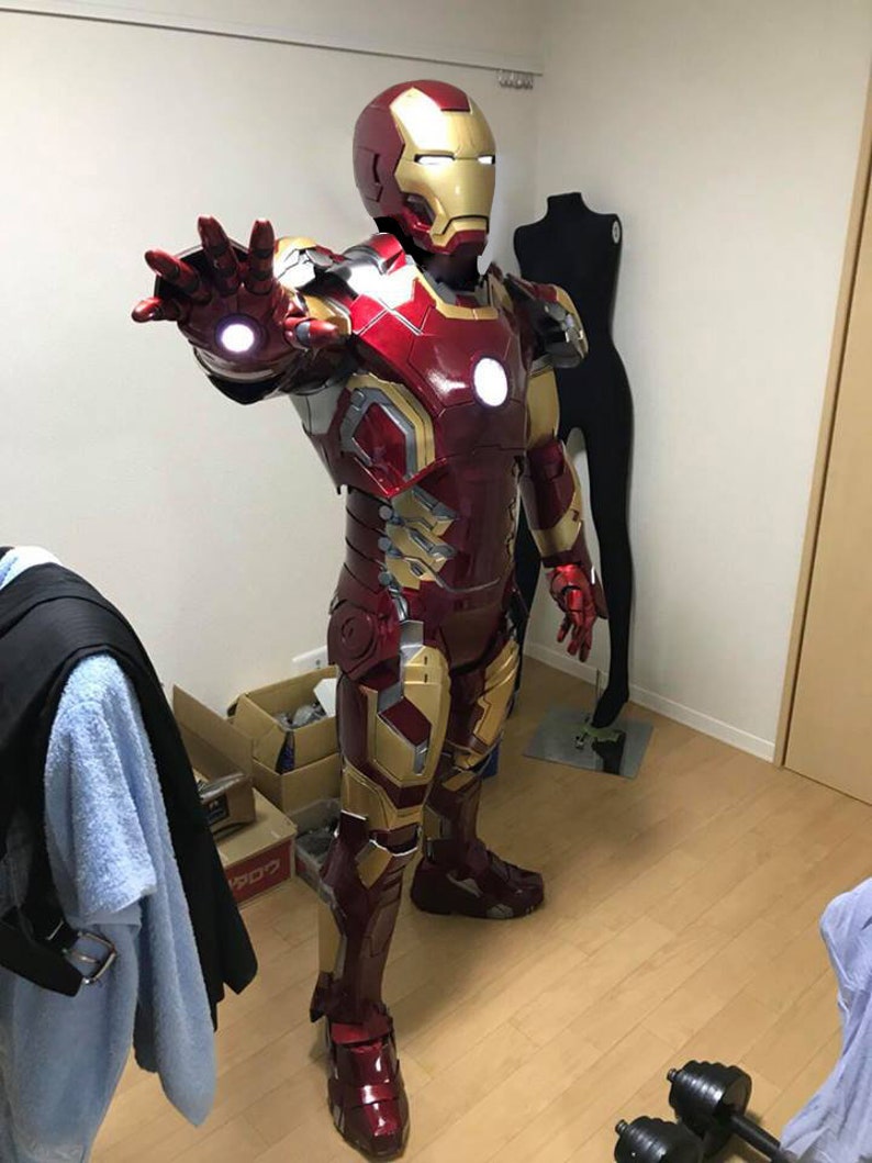 Maßgeschneiderte Iron Man Anzug MK XLIII die Avengers 2 Anzug Etsy
