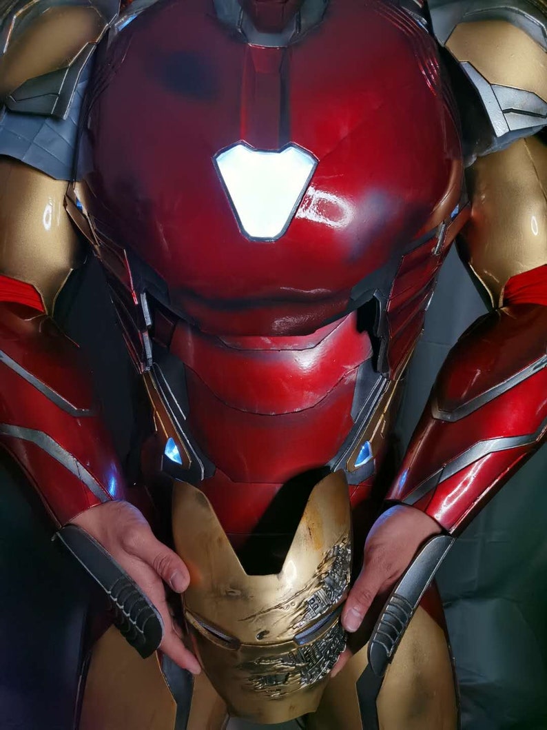 Custom made Iron Man Suit MK LXXXV The End Game Suit Etsy