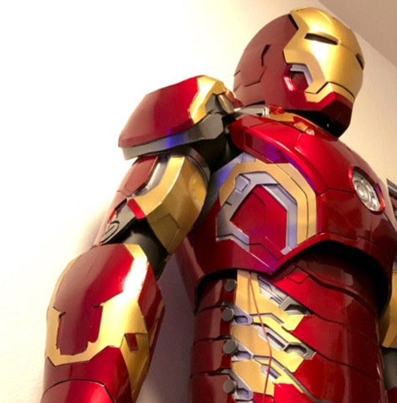 Maßgeschneiderte Iron Man Anzug MK XLIII die Avengers 2 Anzug Etsy