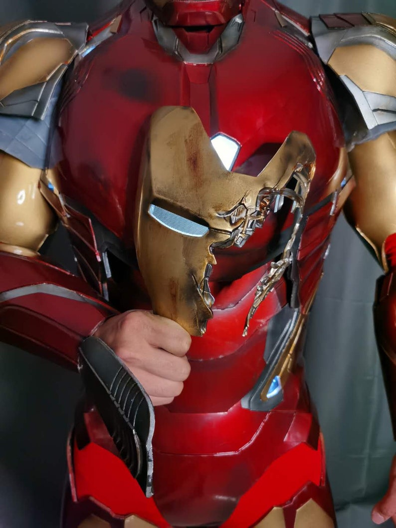 Custom made Iron Man Suit MK LXXXV The End Game Suit Etsy