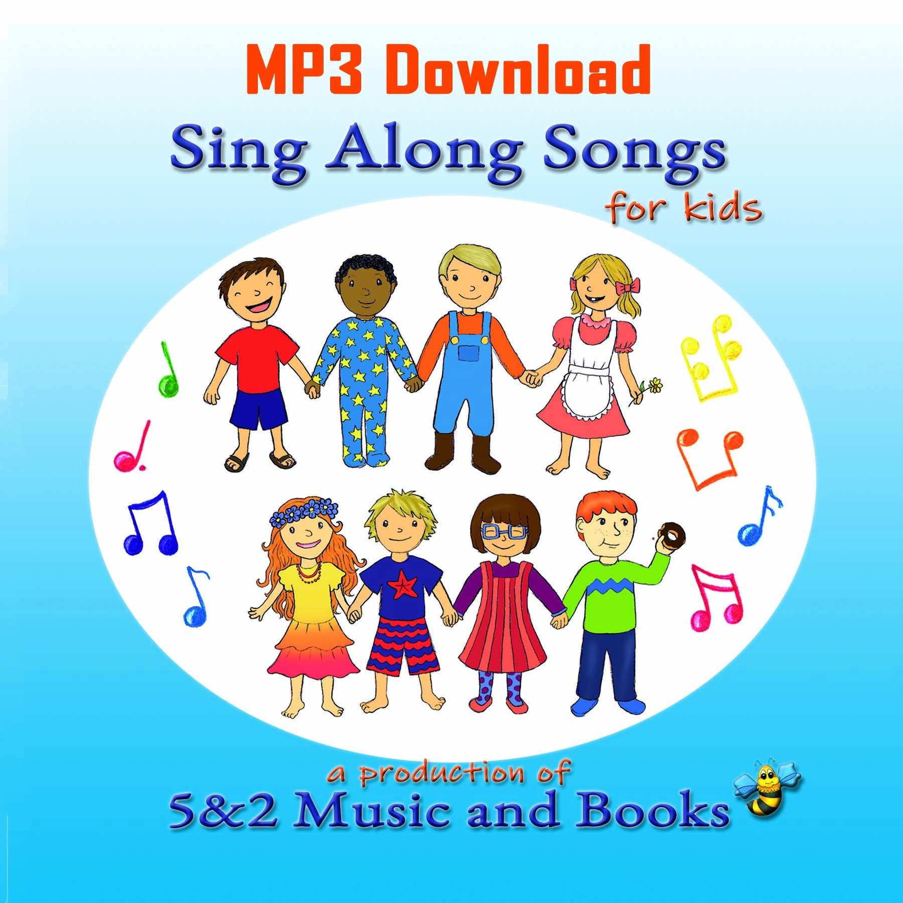 Sing Along Songs for Kids, MP3 Download (Download Now) Etsy