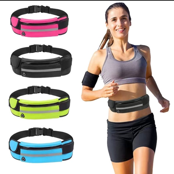 Fanny Pack,Belt Bag, Waterproof Fanny Pack, Sport Money Belt, Waist Pouch, Running Waist Belt, Water resistant fanny pack, Workout bag