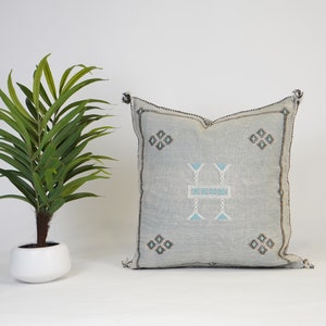 Magical Cactus Pillow 22&quot;x22&quot;, Decorative pillow, Sabra pillow, Moroccan Throw pillow
