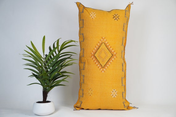 Mustard lumbar cheap pillow