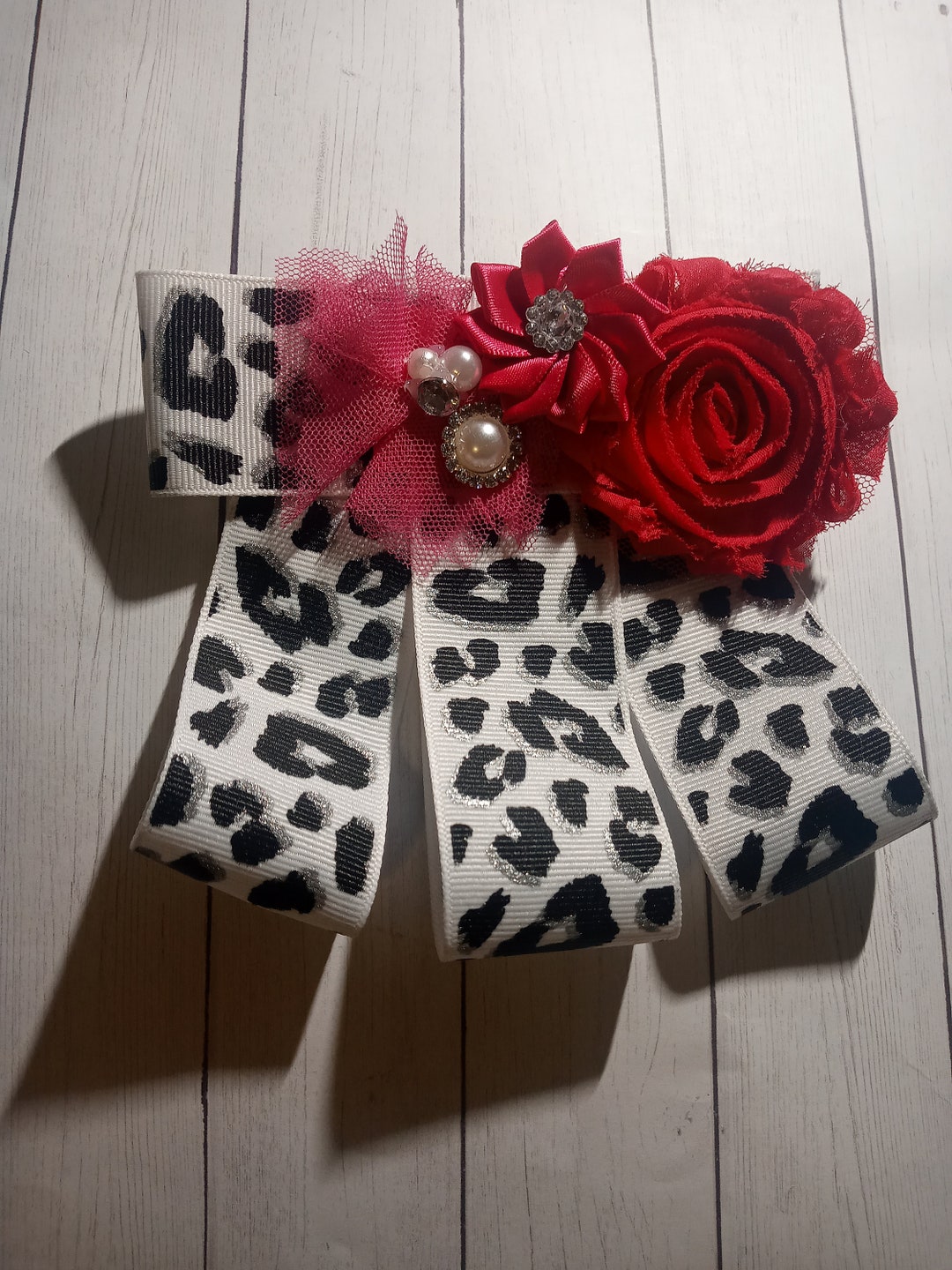 Ribbon Brooch - Etsy
