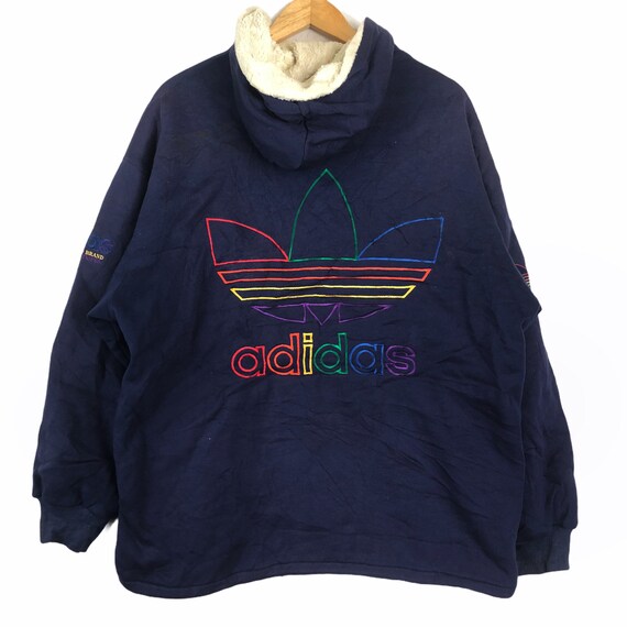 adidas rainbow hoodie