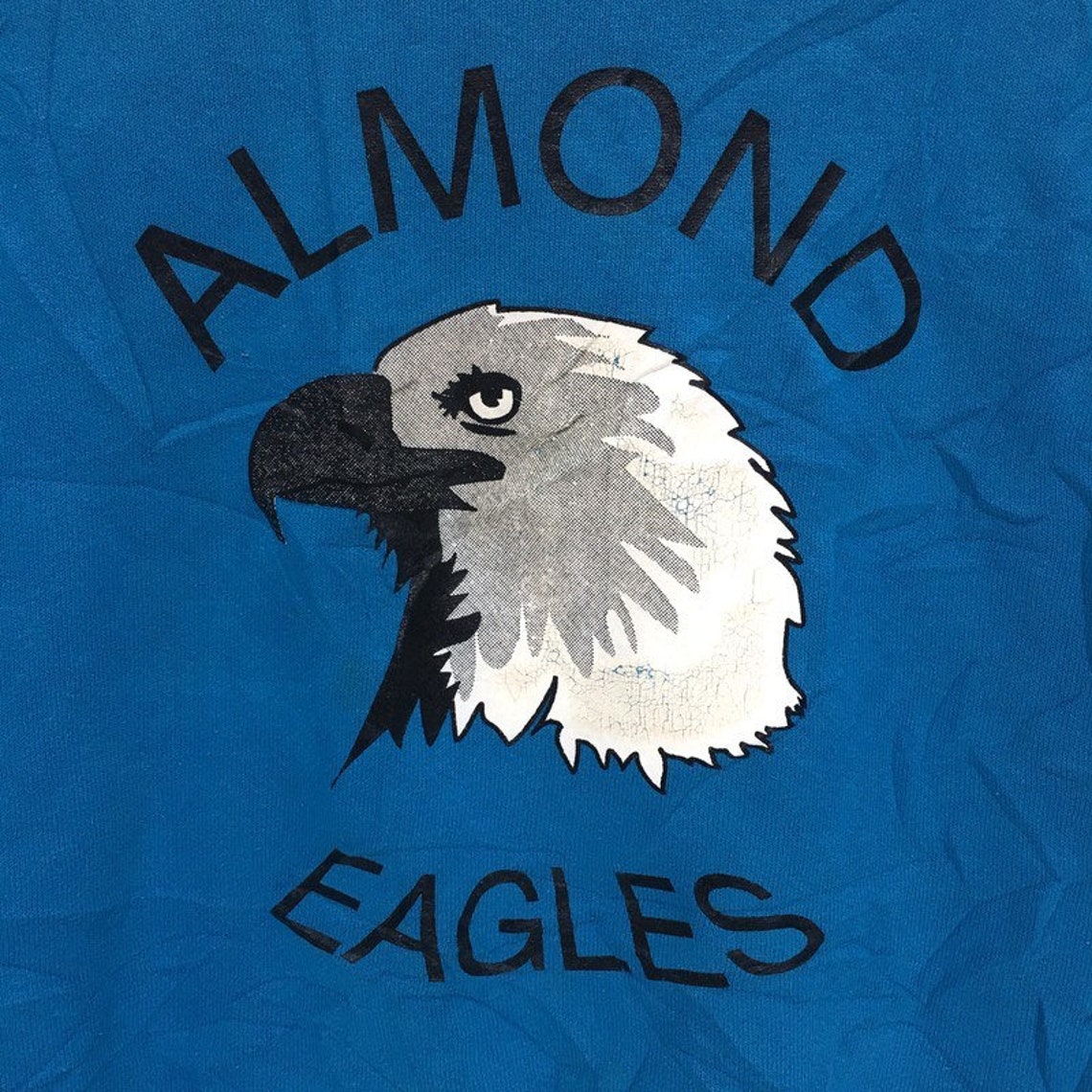 ALMOND EAGLES Fruit of the Loom Made in USA Sweatshirt Big - Etsy