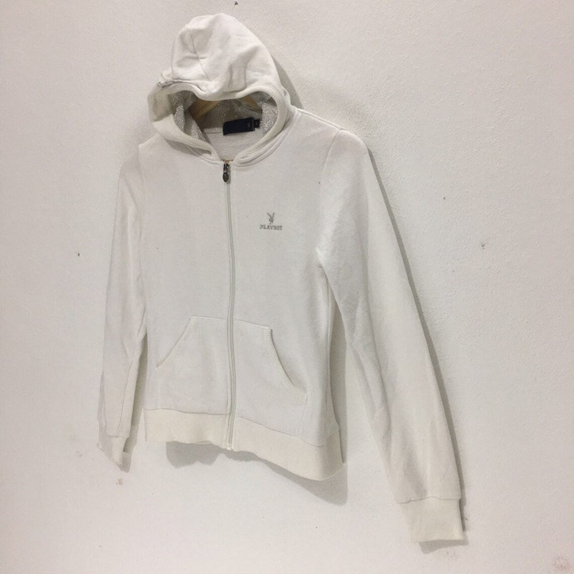 playboy white sweatshirt