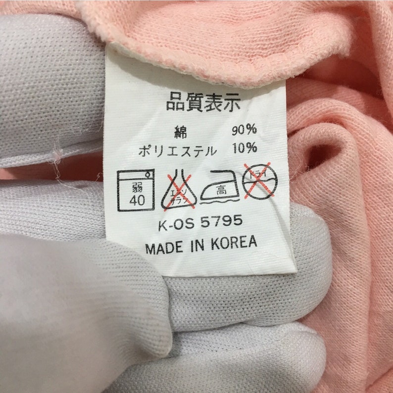 Vintage ALAIN CAZALIS PARIS Pets Cat Pink Sweatshirt Big Logo Spell Out Pullover Jumper Sweater