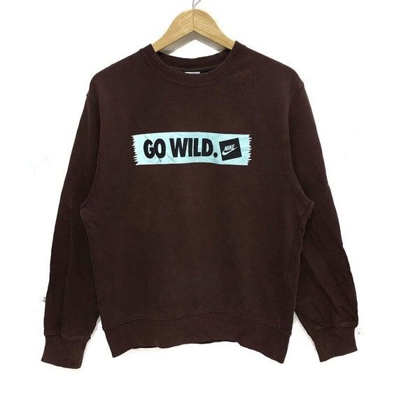 brown nike sweater