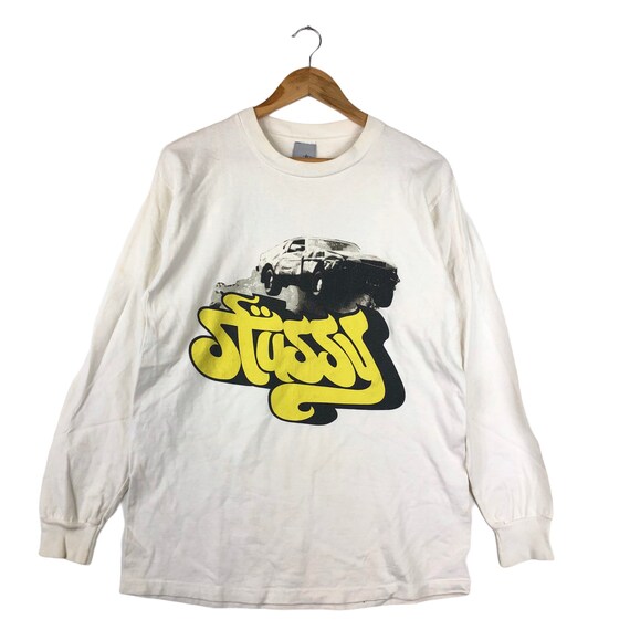 Vintage 90’ STUSSY USA Deadly Graffiti Nascar Skat