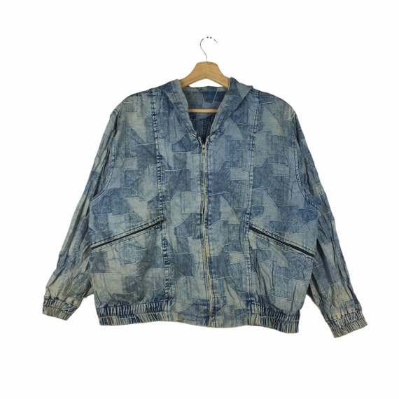 Vtg JAPAN DESIGNER Patchwork Reconstruct Denim Jea