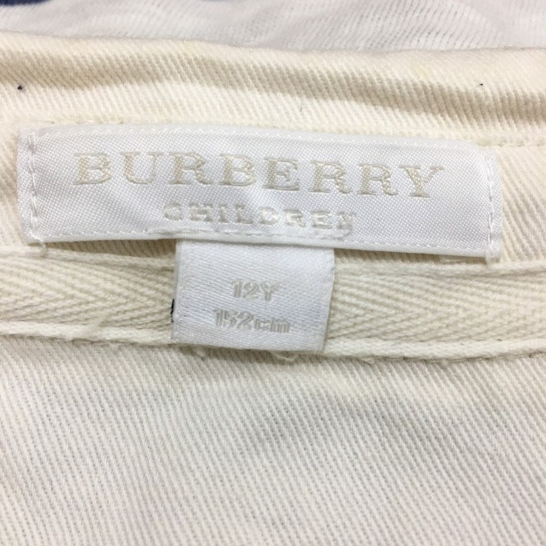 BURBERRY Sweatshirt Logo Spell Out Pullover Jumper Striped - Etsy