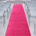 Custom Cut Pink Carpet Runner, Pink Home Area Rug, Wedding Aisle Runner ...