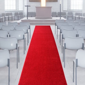 Custom Cut Red Carpet Runner, Red Home Area Rug, Wedding Aisle Runner, Event Carpet, Hollywood Party, Event Rug