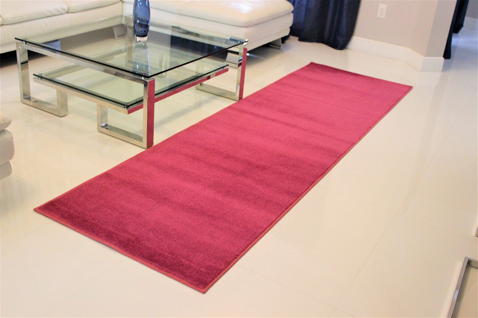 Custom Cut Pink Carpet Runner Pink Home Area Rug Wedding Etsy