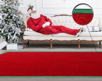 Runner Tabletop Christmas with feet and Belt Santa 180 x 40 cm 
