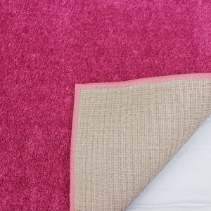 Custom Cut Pink Carpet Runner, Pink Home Area Rug, Wedding Aisle Runner ...