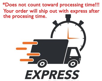Upgrade to Express Shipping - USPS - USA Destinations only