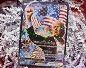 Donald Trump Pokemon Card, Trump Pokemon Card, Meme Gift, Gag Gift