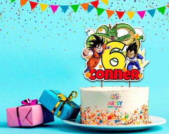 Dragon Ball Z Party Supplies Etsy