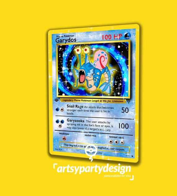 snail pokemon card Elderly Fake by SSBrandon on DeviantArt Whenever a creature you dont control with a slime counter on it dies Gastrodon West Sea | PlatinumRising