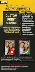 Custom Pokemon Card, Print Your Own Card, Holographic Custom Cards, Proxy Card Print, MTG Print Cards, Print Trading Cards, Print Pokemon