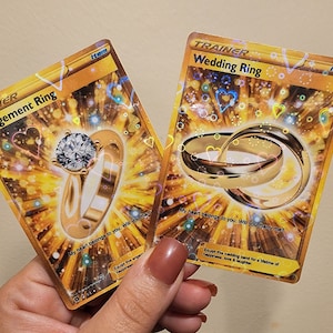 ポケモン婚約カード、ポケモンリングカード、ポケモン結婚祝い、ポケモンギフト、ポケモン記念日カード、ポケモン誕生日カード、