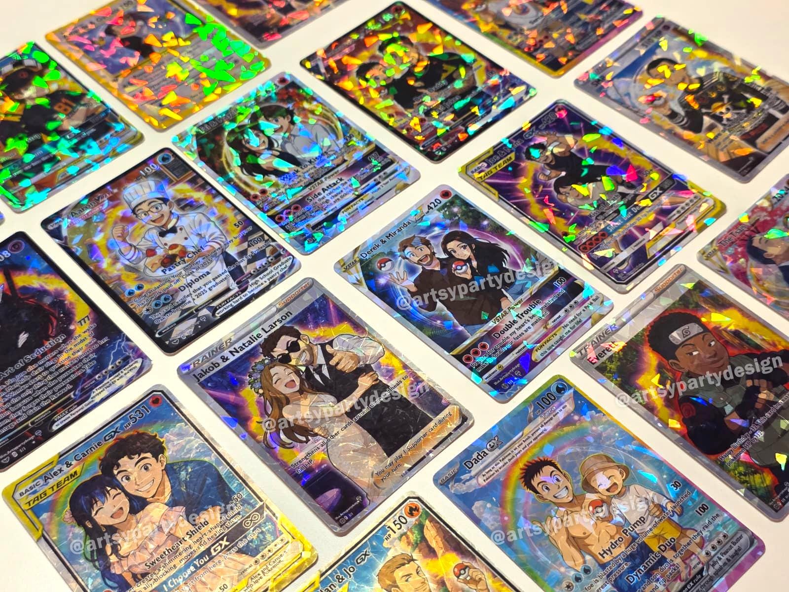 カスタムトレーナーカード、カスタムトレーディングカード、カスタム