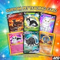 Custom Pokemon Card, Pet as Pokemon , Pokemon Card, Turn your pet into a Pokemon, Pokemon Illustration, Artist rendition, Cartoon art