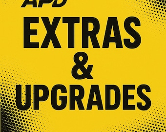 APD Extras and Design Upgrades