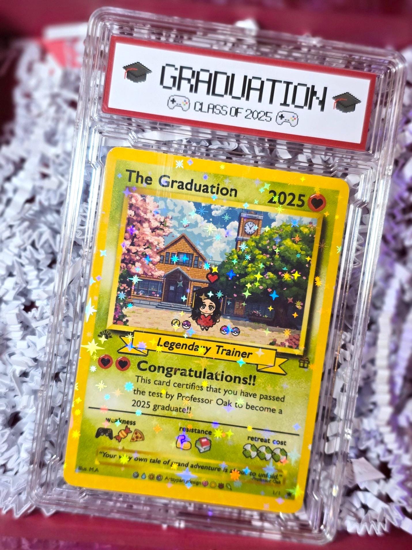 graduation pokemon card Poke Personalized Graduation Gift - Kindergarten Graduation main image 0