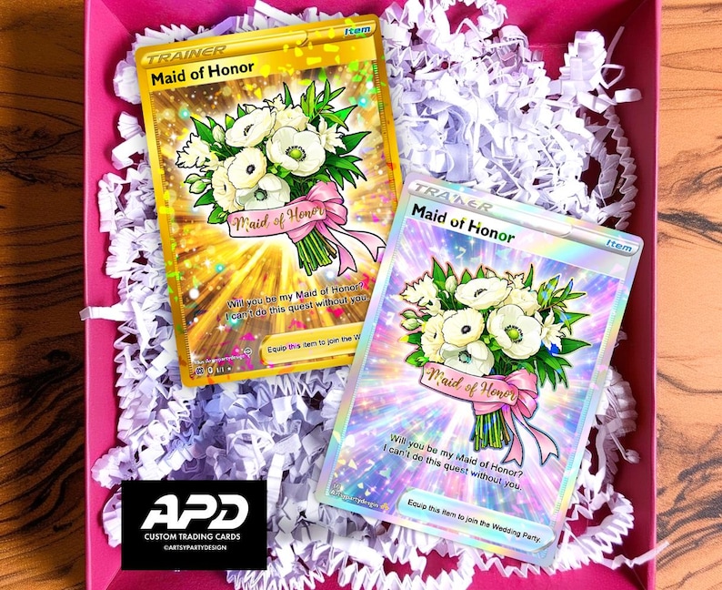 Tarjeta Pokémon para padrinos de boda, tarjeta Pokémon para padrinos de boda, tarjeta Pokémon personalizada, tarjeta "Te elijo" para padrinos de boda, regalo Pokémon para bodas, oficiante imagen 8