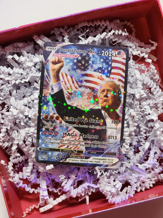 Donald Trump Pokemon Card, Trump Pokemon Card, Meme Gift, Gag Gift