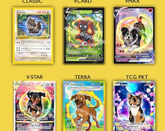 Custom Pokemon Card, Pet as Pokemon , Pokemon Card, Turn Your Pet Into a  Pokemon, Pokemon Illustration, Artist Rendition, Cartoon Art - Etsy