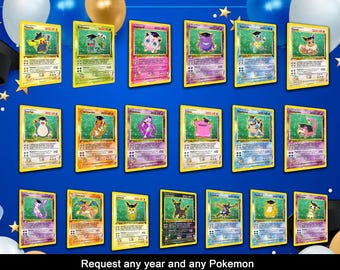 卒業 10th Graduation グラデュエーション プロモ カード Pokemon Graduation Card, Graduation Card, Pokemon Graduation Gift