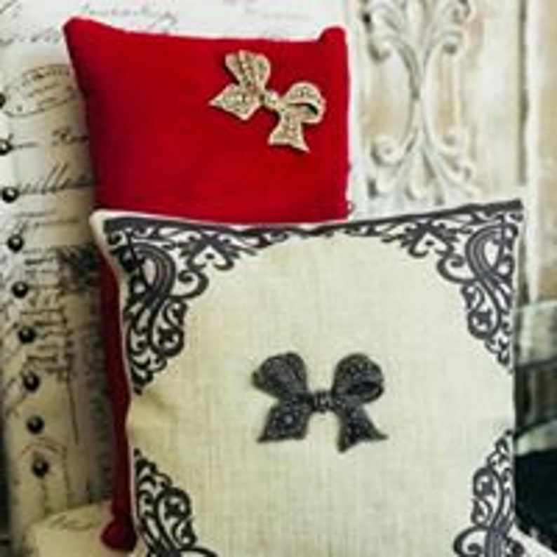 Spring pillow butterfly pillowtan pillowbeaded Etsy