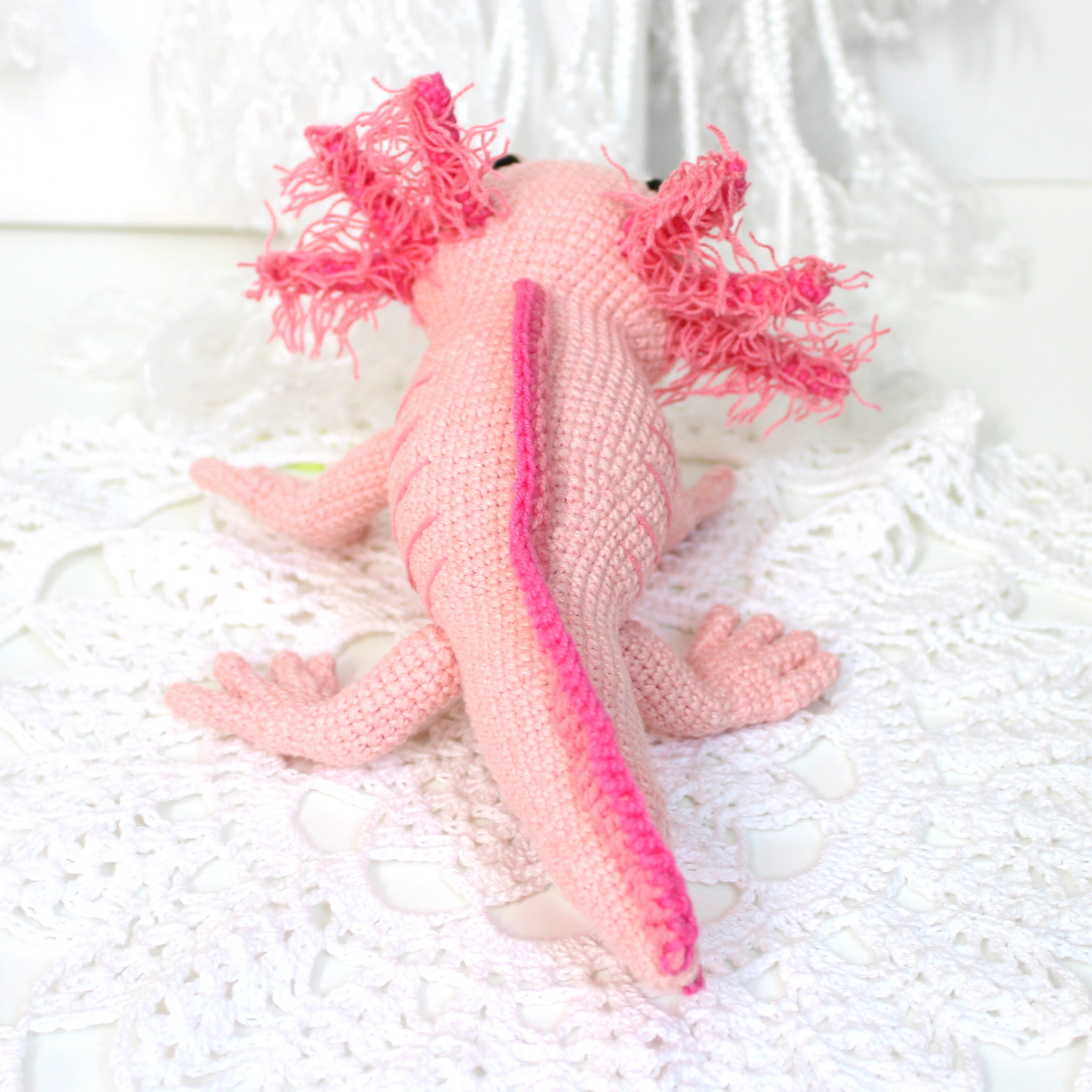 Axolotl crochet pattern Amigurumi axolotl toy pattern PDF in Etsy