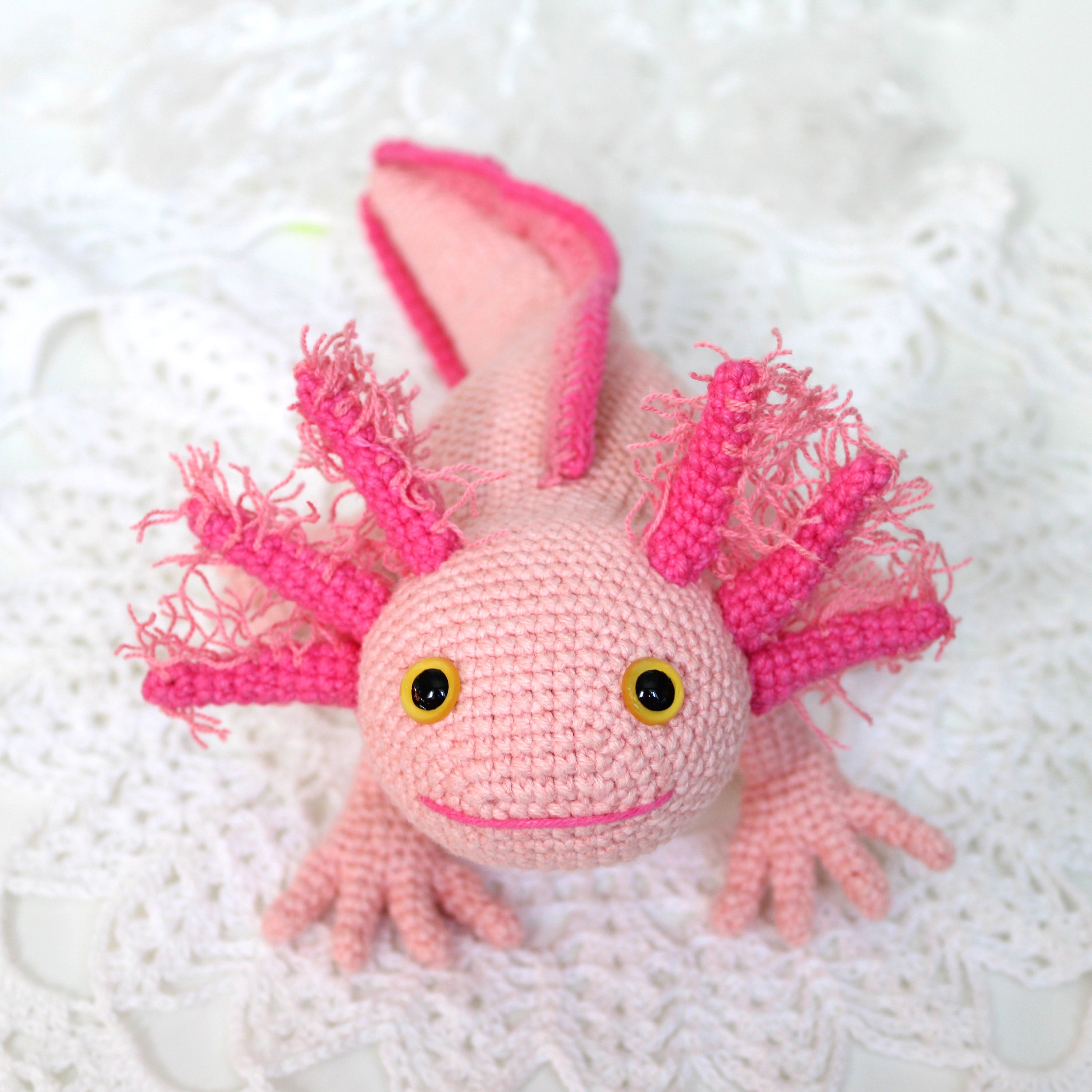 Axolotl crochet pattern Amigurumi axolotl toy pattern PDF in Etsy