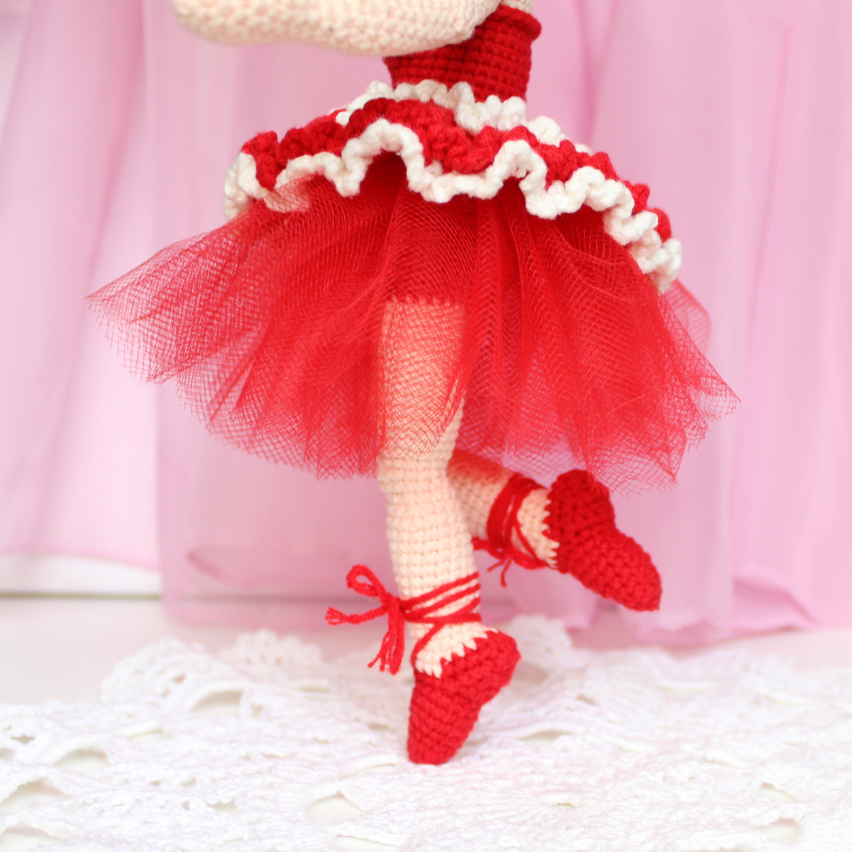 Ballerina doll pattern crochet Amigurumi stuffed doll Etsy